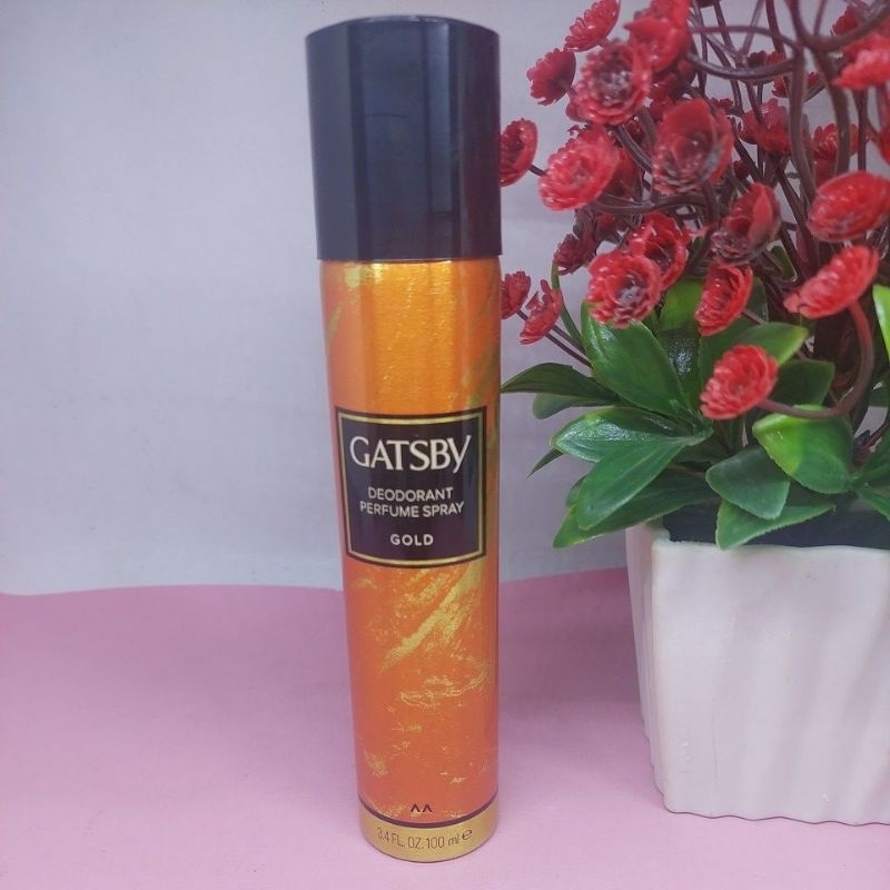 GATSBY DEO PERFUME SPRAY 100 ml [Kaleng Tanggung]/ 1 PCS/ GATSBY/ PARFUM PRIA