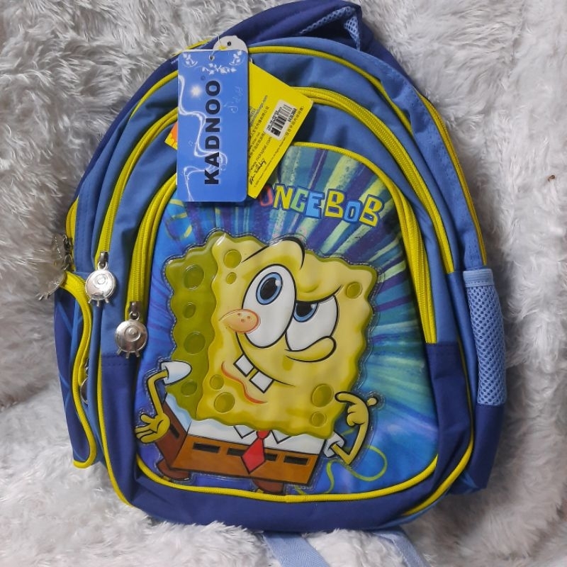 DISKON Tas Sekolah Anak Spongebob Premium Ori