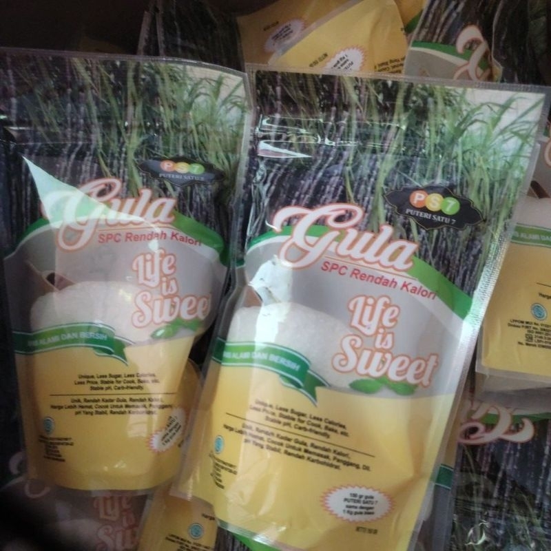 

Gula Pasir PS7 rendah kalori 150 gr