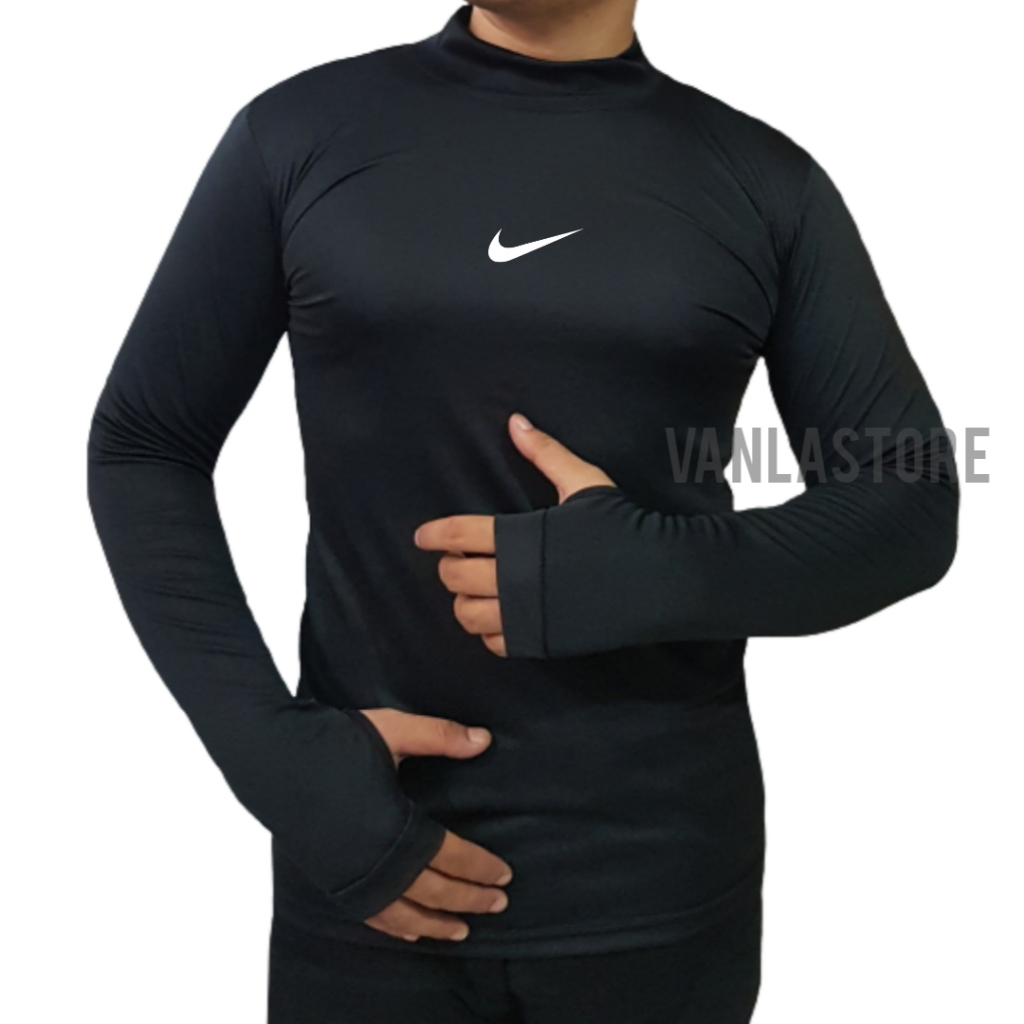 BESTPROMO BASELAYER LENGAN PANJANG MANSET BAJU PRIA OLAHRAGA MANSET FUTSAL MANGSET GYM BOLA SPORT