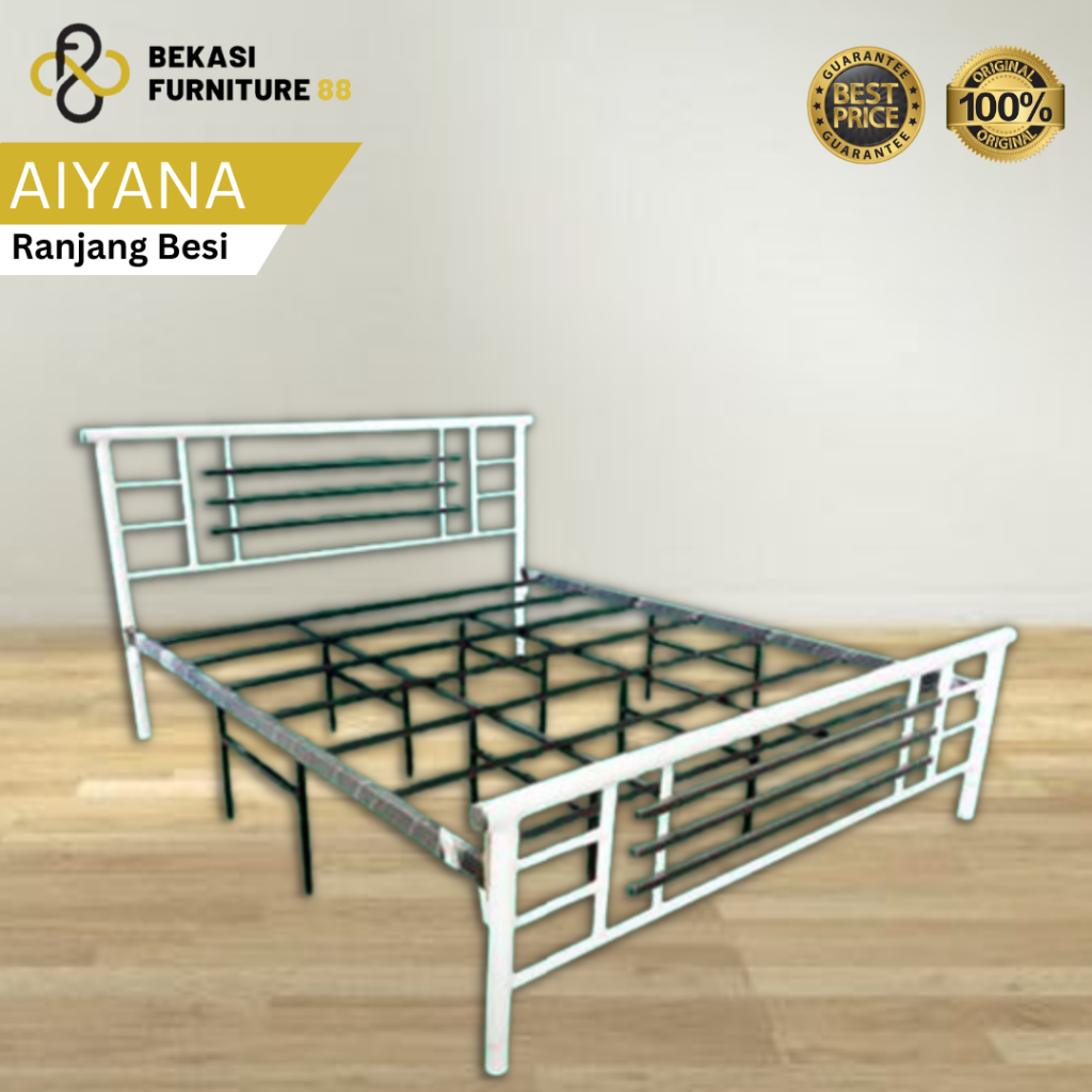 Ranjang Besi - Ranjang Modern Minimalis Aiyana BF Bung bed