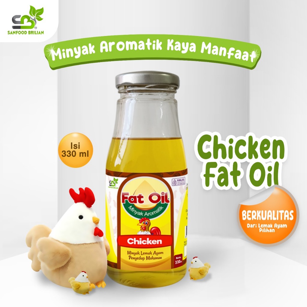 

Minyak Ayam Sanfood Chicken Fat Oil 330 ml Minyak Lemak Ayam Sanfood Brilian Minyak Ayam Mpasi, Minyak Ayam Masakan, Minyak Ayam Mie Ayam
