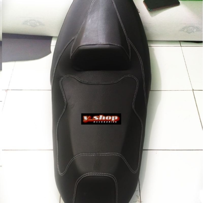 Jok Motor Custom Xmax 250 Slim Pendek Papas Rangka Bahan MBtech Modifikasi