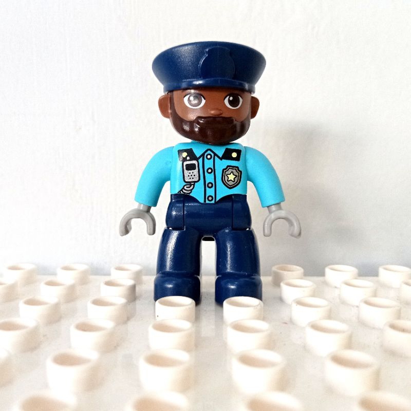 lego duplo figure police original