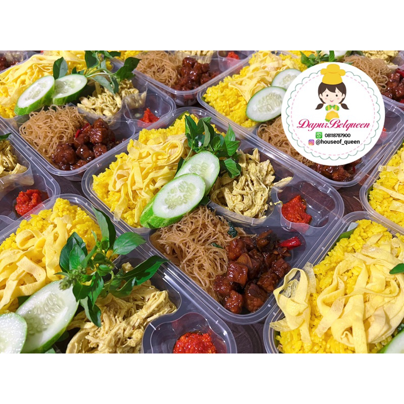 

paket catering nasi kuning minimal 20porsi