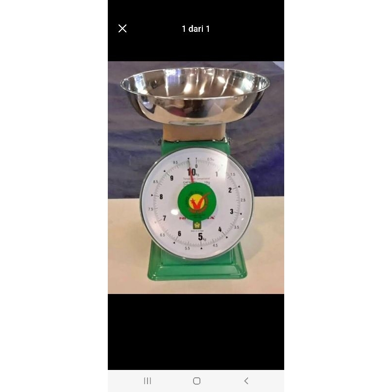 timbangan duduk 10 kilo