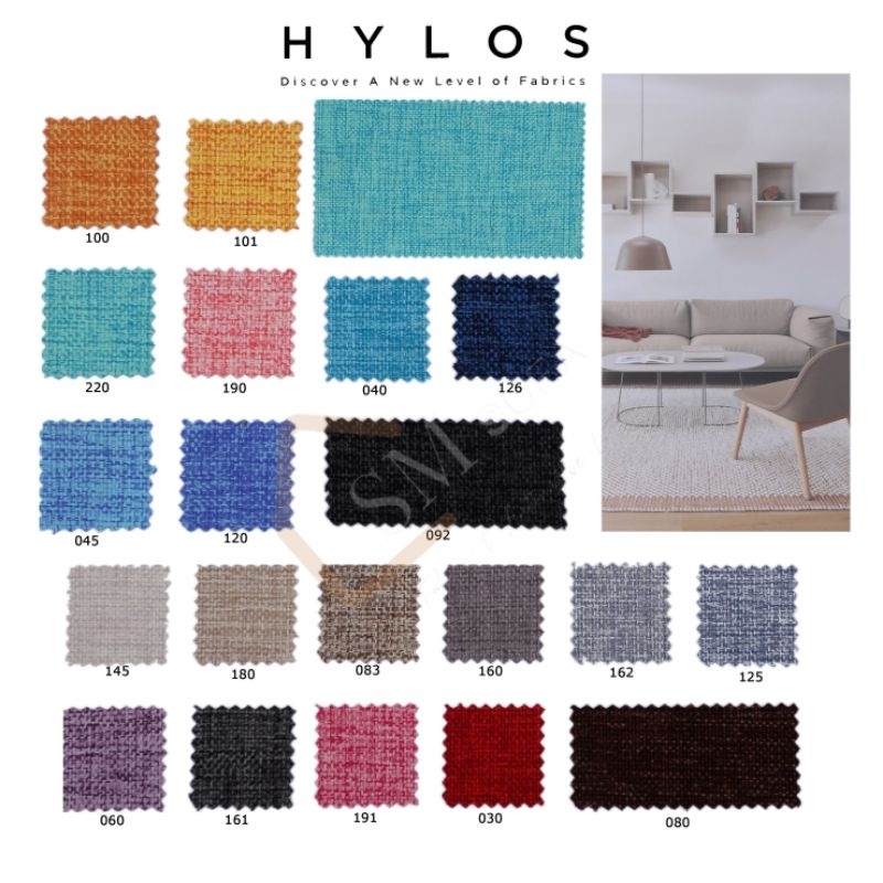Kain Ateja Hylos - Kain Sofa/Sofa Hotel/Kain Bantal/Kain Retro/Kanvas