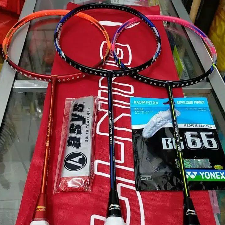 Terlaku. RAKET BADMINTON LINING WINDSTROM 78 ➬✪✸