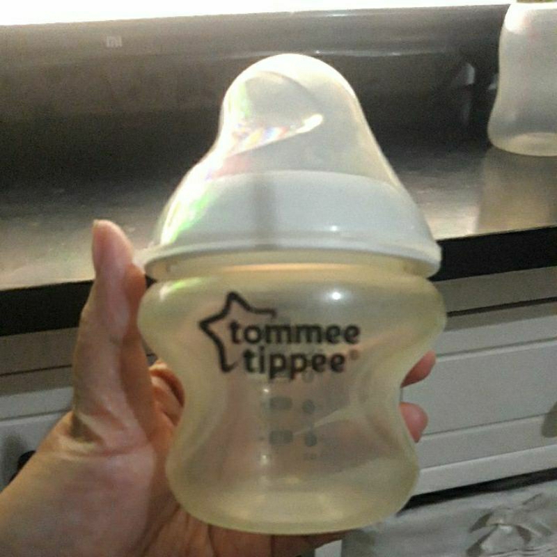 preloved botol susu tanpa dot nipple merk tommee tippee