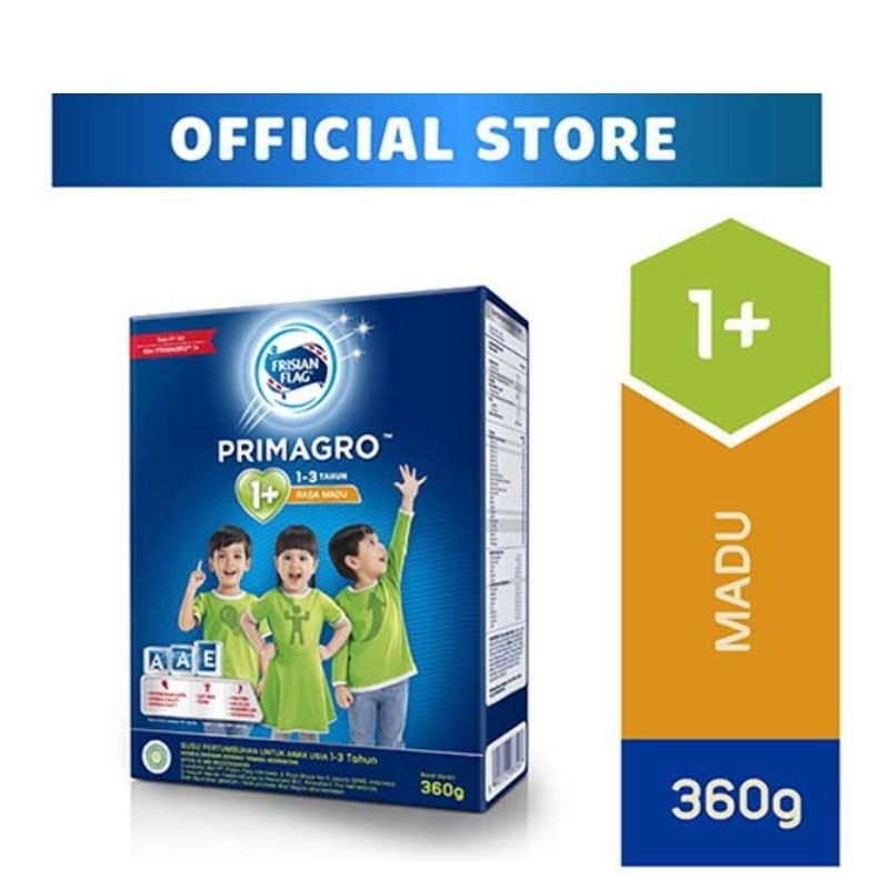 

Frisian Flag 1+ Susu Bubuk Pertumbuhan Madu 360G
