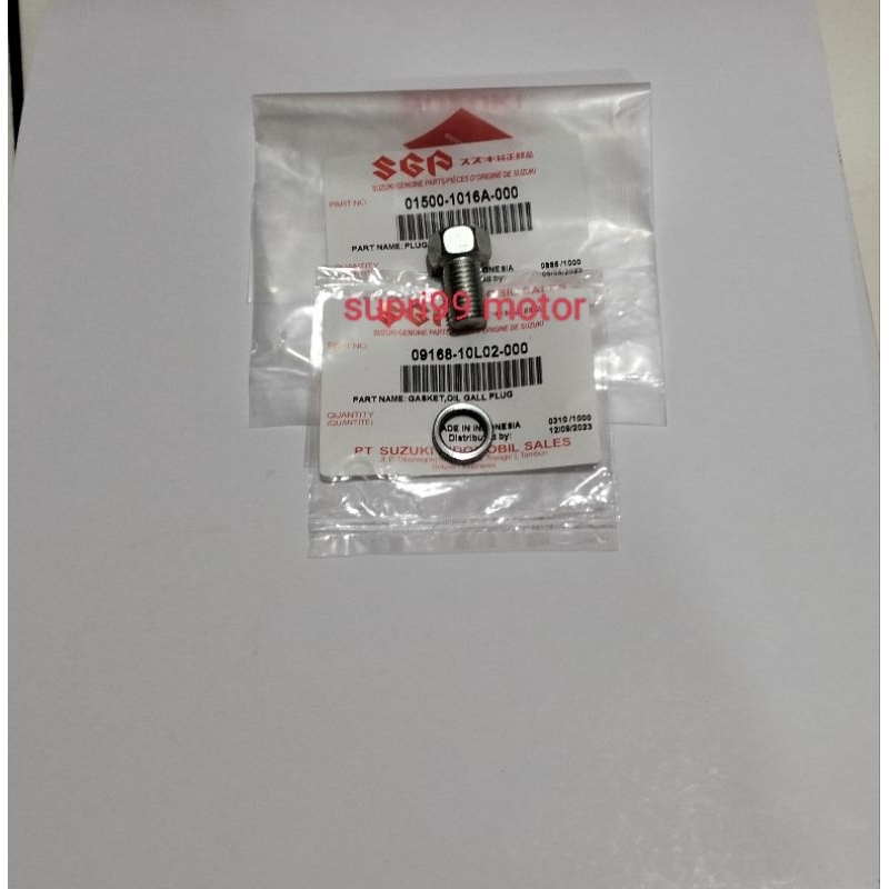 Baut Tap Buang Oli Bawah Smash 110 Old New Titan Shogun 125, Satria Injeksi Dan GSX R S