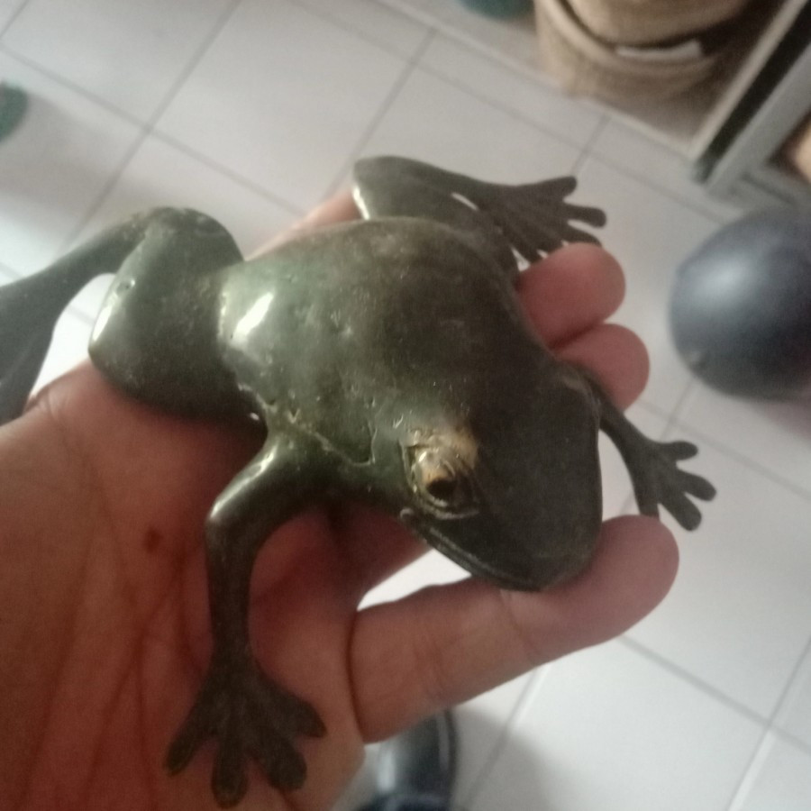 koleksi pajangan unik kodok kermit
