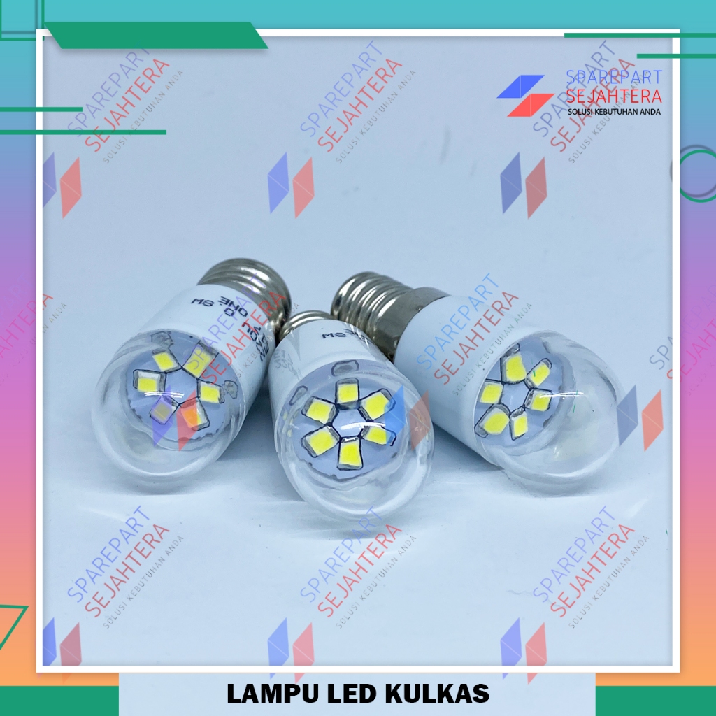 LAMPU KULKAS BOHLAM FITTING LED E 12 E 14 E 17 KULKAS