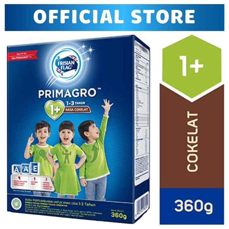 

Frisian Flag 1+ Susu Bubuk Pertumbuhan Cokelat 360G
