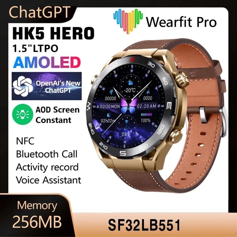 Smartwatch HK5 HERO UItiMate AMOLED AOD