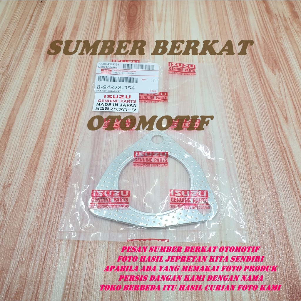 PAKING PERPAK KENALPOT DEPAN ISUZU NKR71 NKR66