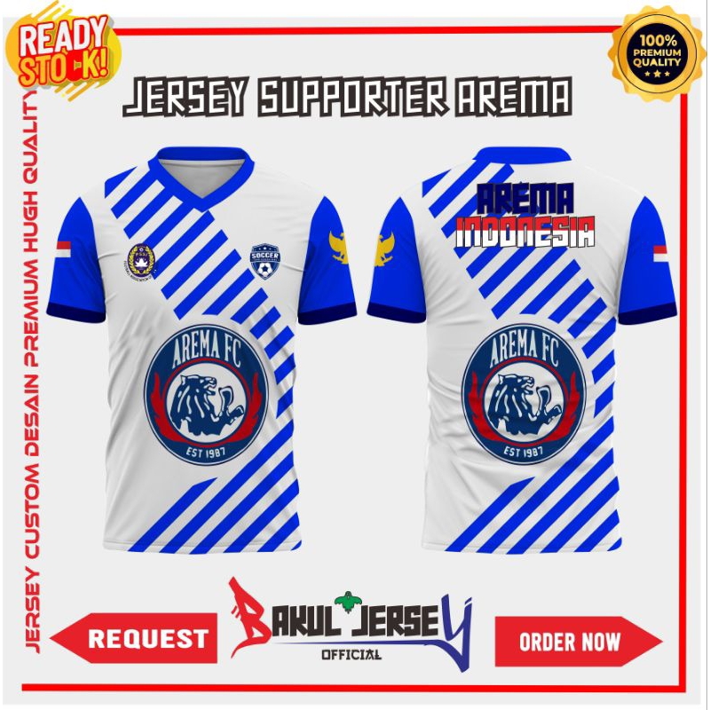 Jersey Supporter Arema, Jersey Arema Fullprint