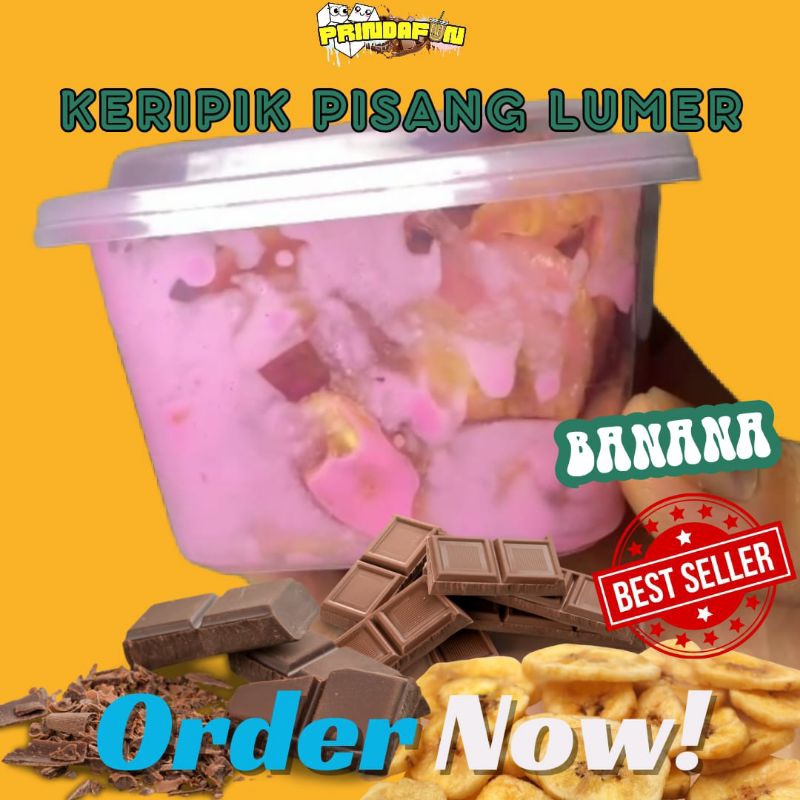 

[PRINDAFUN] - Banana Chips - Keripik Pisang Lumer 70-80gr