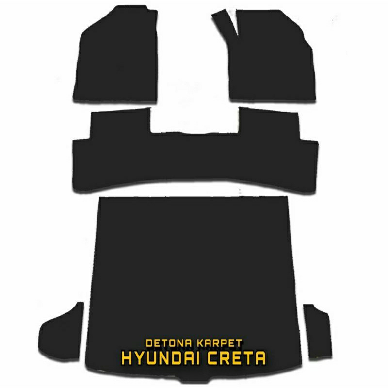 Karpet Mobil Hyundai Creta Karpet Mie Bihun Mobil Hyundai Creta (2022-2023)