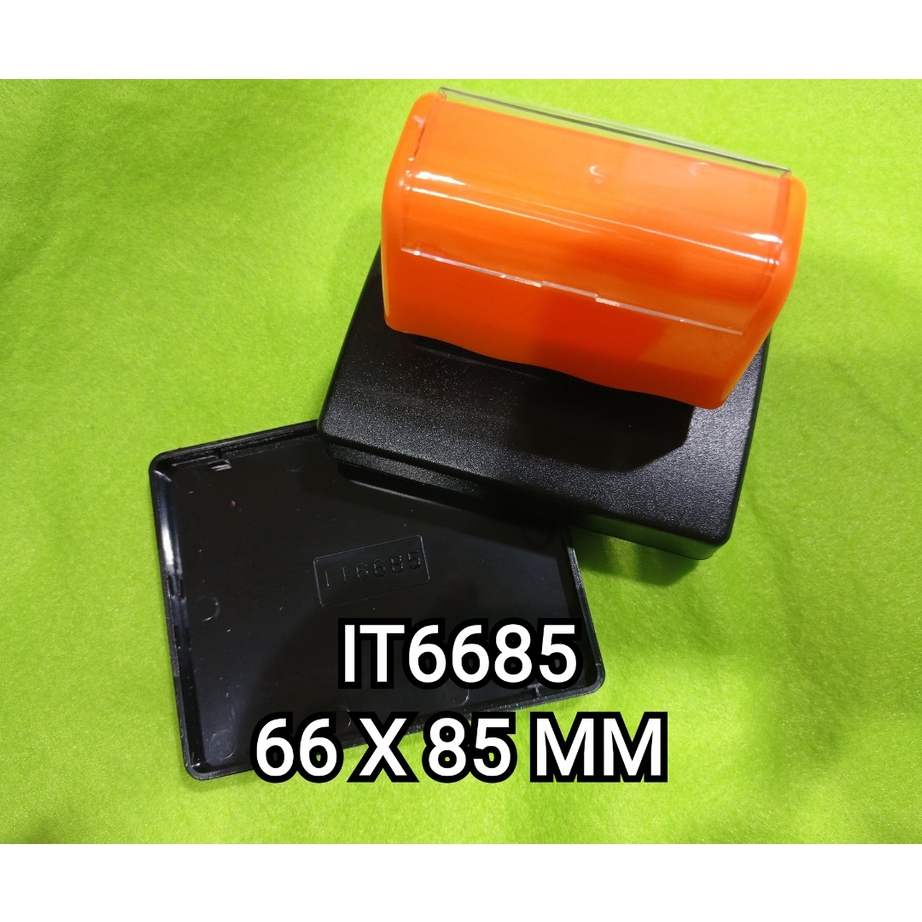 

➷➷✻✫ IT6685 Gagang Stempel Flash ukuran 66 x 85 mm