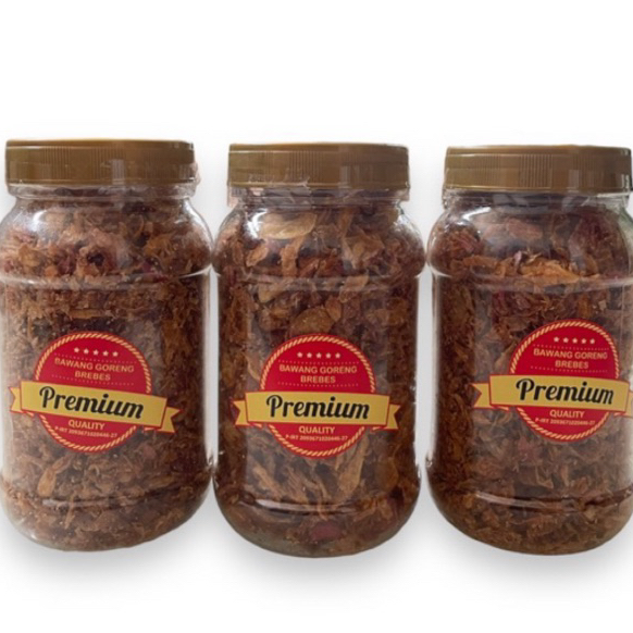 

Pasti Murah musdalifah bawang goreng - 3 toples Bawang goreng brebes Premium Grosir