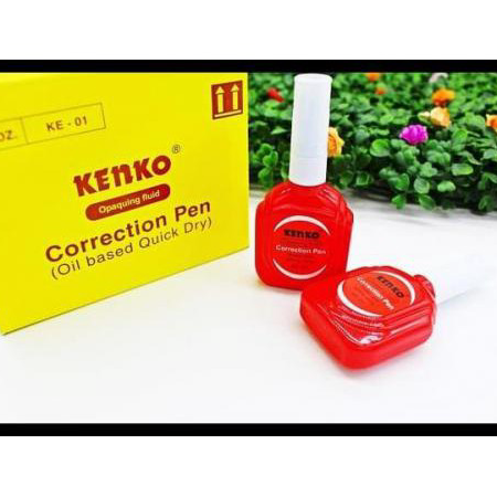 

Laris SOS Tipex KENKO KE-01 / Correction Pen / Tipex Cair / Correction Tape/Cairan Koreksi/Corretion Fluid