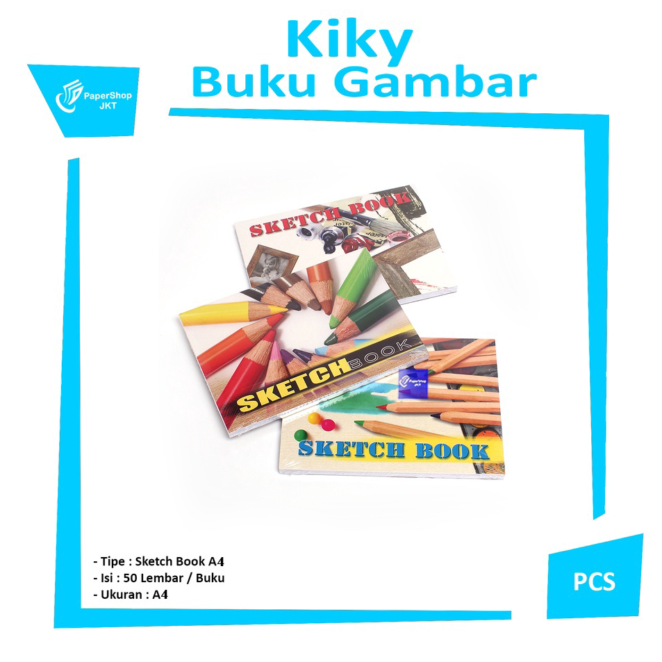 

Bayar Di Tempat KIKY - Skecth Book Ukuran A4 - 50 lembar - 1 Buku ↓➺✹