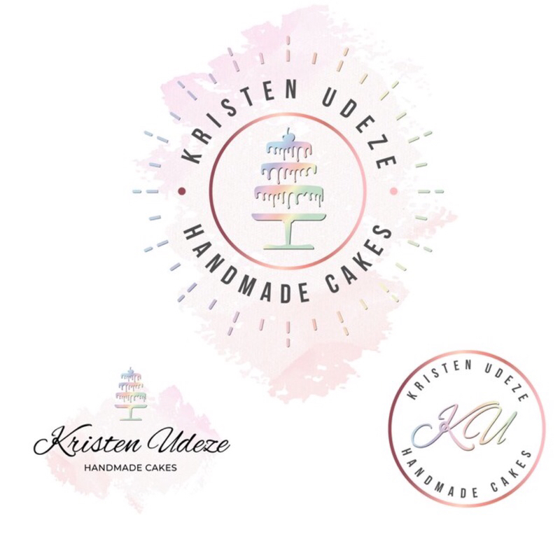 (DRAN UDEZE CAKE) JASA PEMBUATAN DESAIN LOGO OLSHOP BISNIS CANTIK LUCU