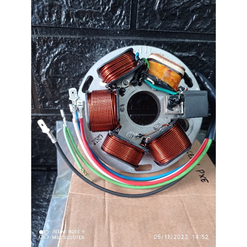 Kern pengapian vespa Excel exlusif pxe PS Strada Spartan CDI priginal