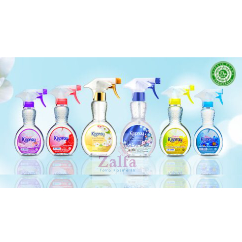 	 Kispray Pewangi Pelembut Pakaian Botol 318ml	