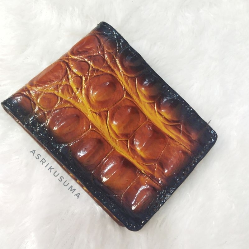 TERMURAH dompet pria dari kulit buaya ASLI Merauke Papua