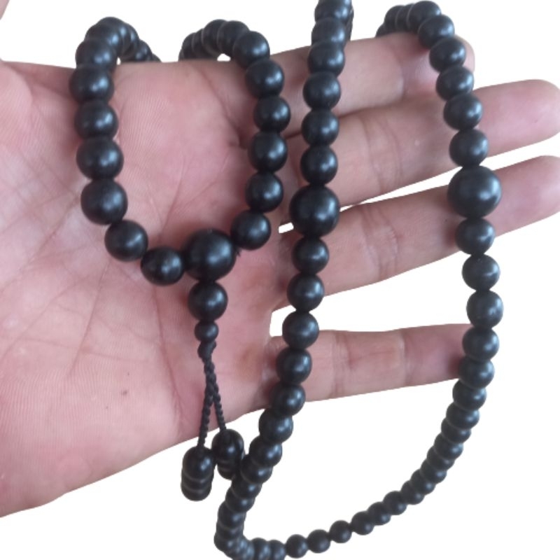 tasbih budha 108 butir tasbih kayu kelor hitam tasbih japamala tasbih budha 108 kalung tasbih budha 