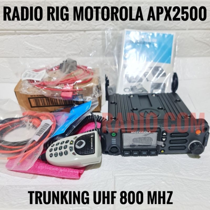 RADIO RIG MOTOROLA APX2500 TRUNKING RADIO RIG TRUNKING MOTOROLA APX 2500 APX2500 ORIGINAL