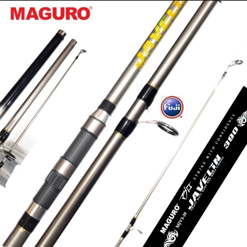 Joran surf Maguro  Higlander | Javelin | sambung 3 | Fuji | 360 | 390