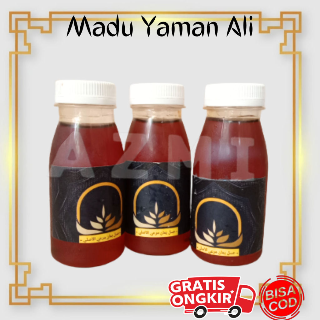 

Promo Madu Yaman Ali Original Yaman kemasan 125gr Madu Yaman Mara'i