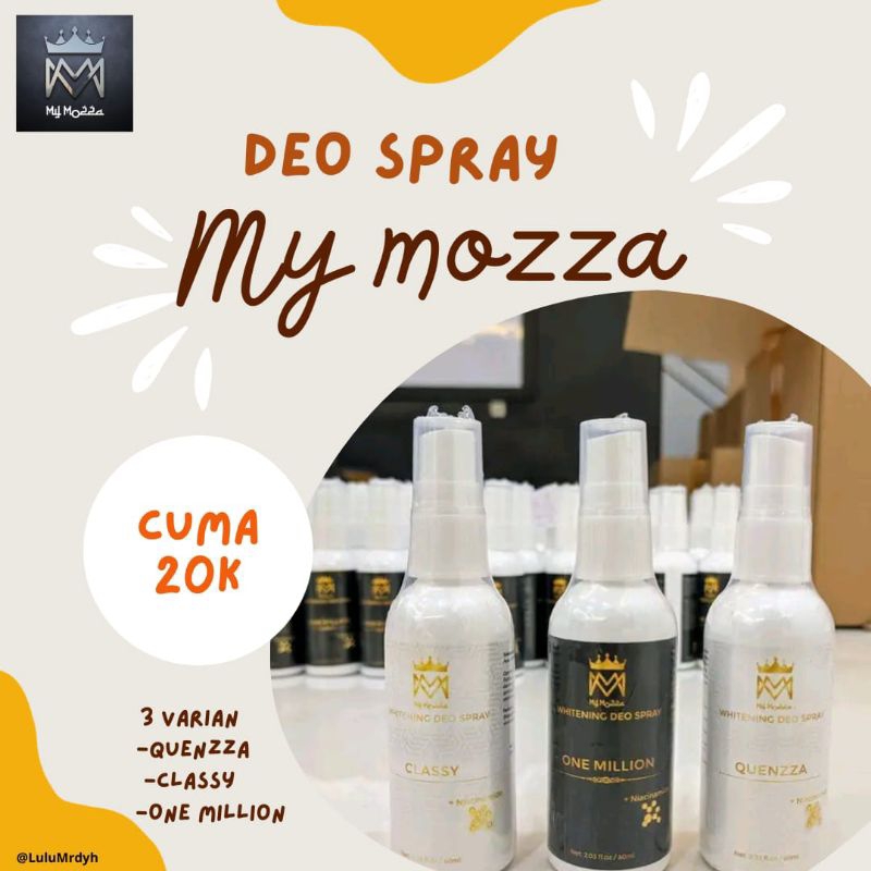 Deo Spray 60 Ml by My Mozza