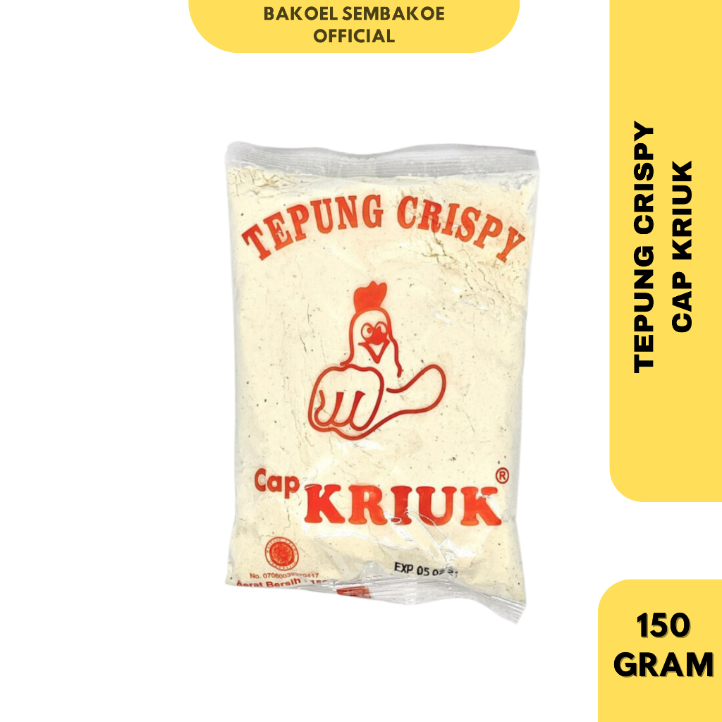

Tepung Crispy Cap Kriukk