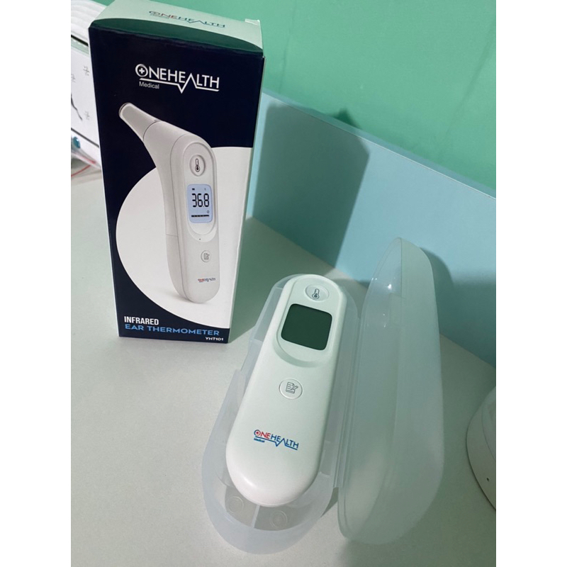 Thermometer Infrared Ear Onehealth / Termometer Digital Telinga