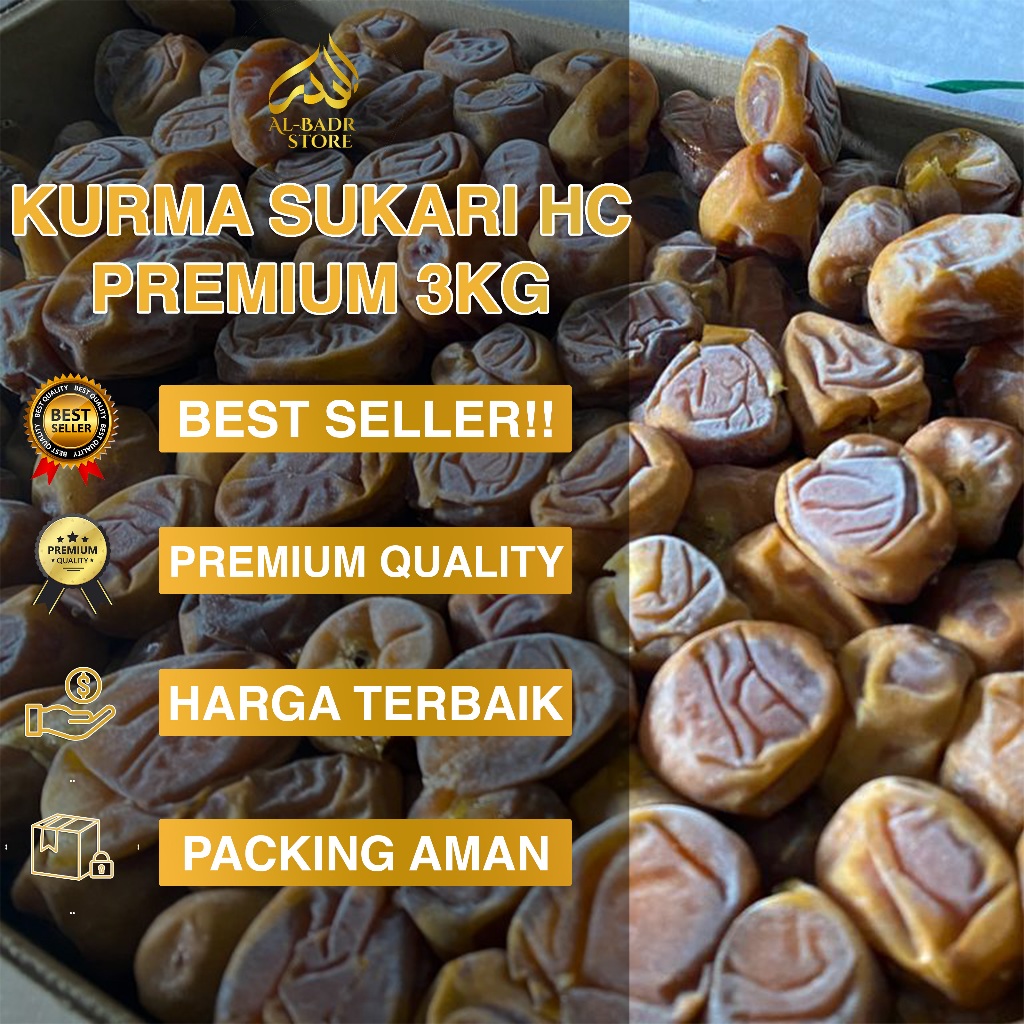 

Kurma Sukari HC Fresh dus 3kg Panen Terbaru