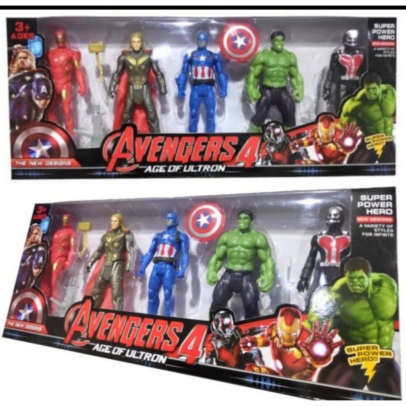 Mainan Anak Robot Avengers