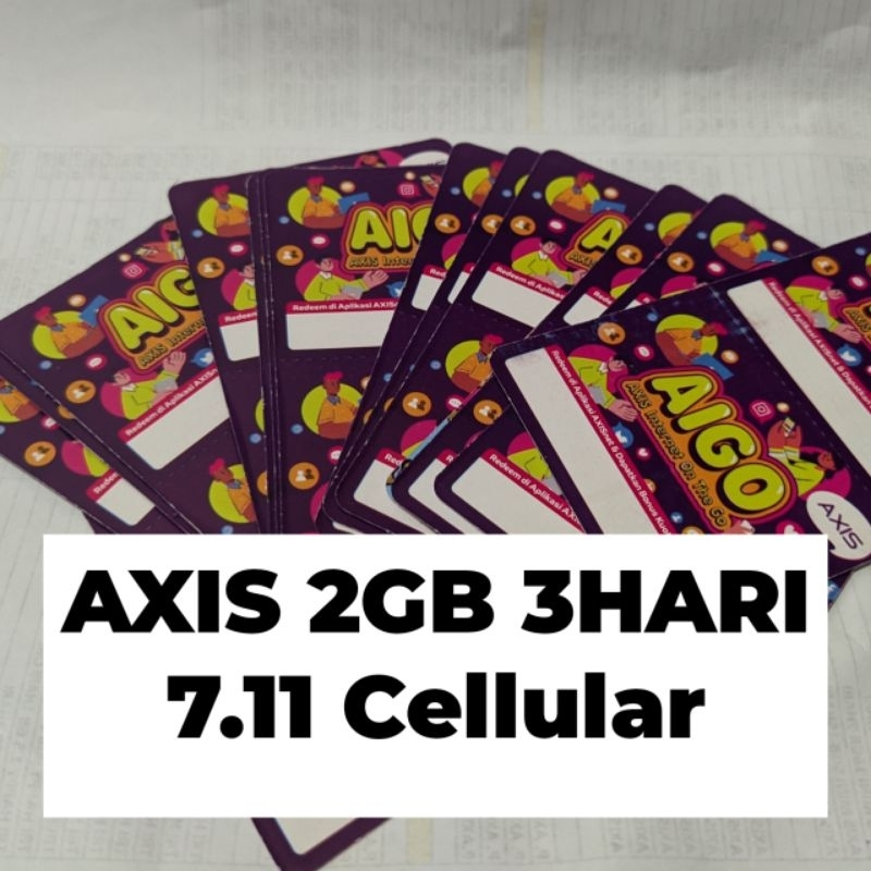 VOUCHER AXIS 2GB 3HARI