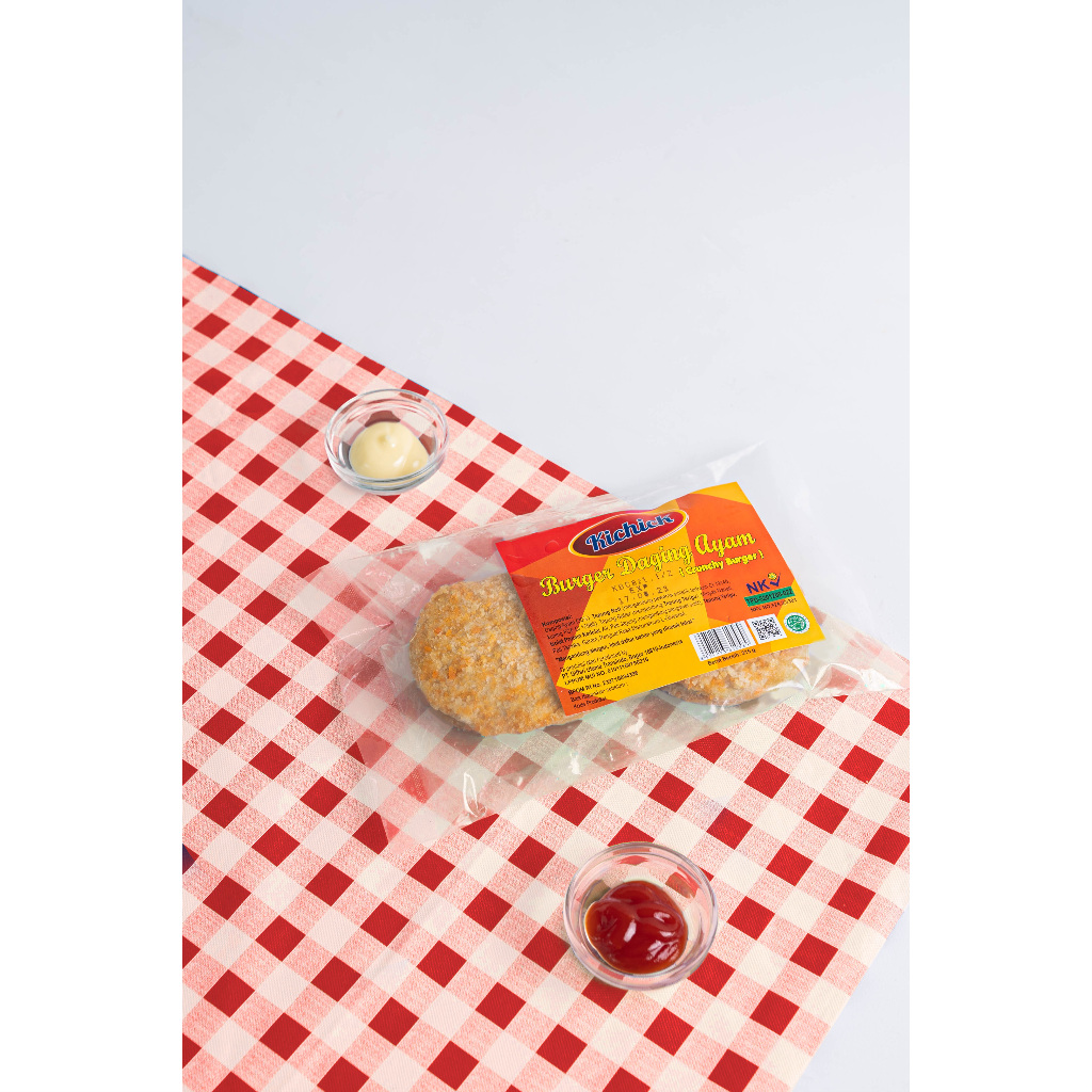 Kichick Burger Ayam Slice 280 gr