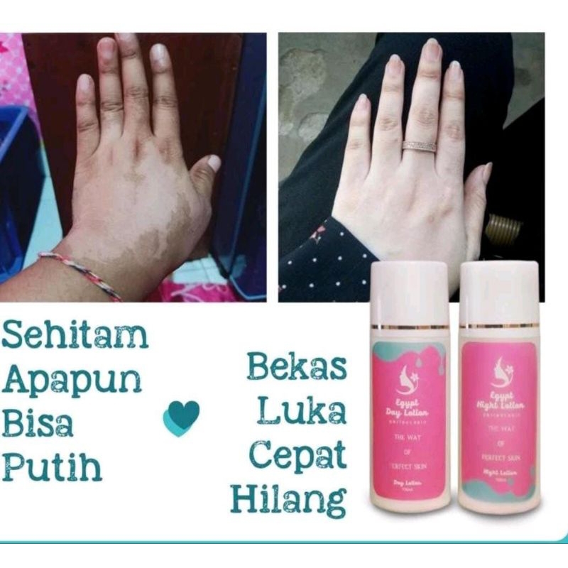 paket egypt day lotion paket siang dan malam