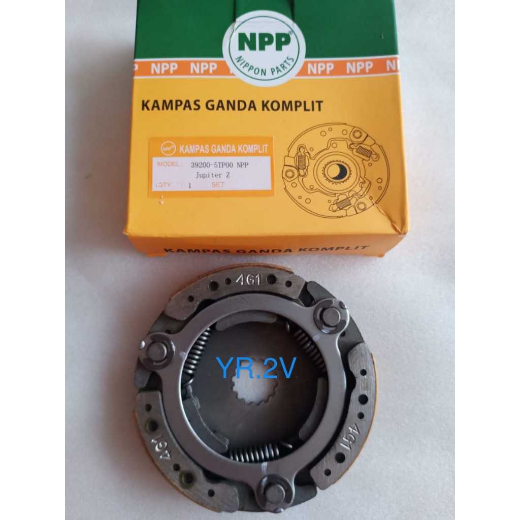 KAMPAS GANDA KOMPLIT KOPLING ASSY JUPITER Z BURHAN JUPITER Z1 FORCE FI VEGA R NEW 1DY ORI NPP