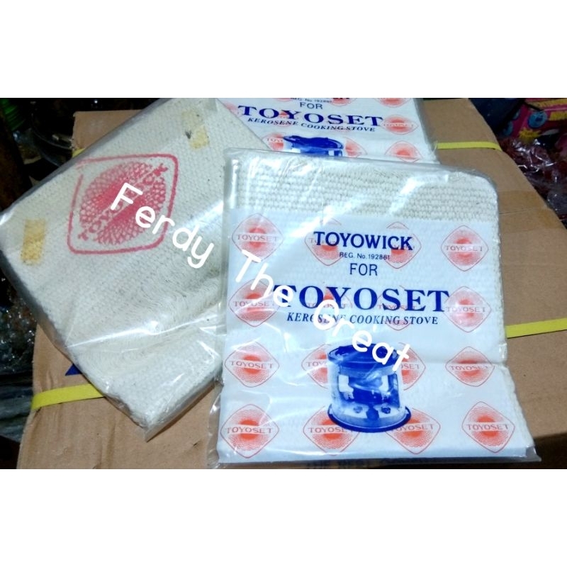 Sumbu kompor minyak toyoset butterfly tebal bulat / sumbu kompor minyak tanah / sumbu kompor solar /