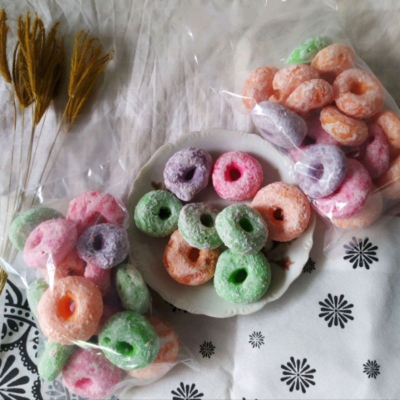 

Getas Warna Warni 30g - Getas lnjong - Getas Donat