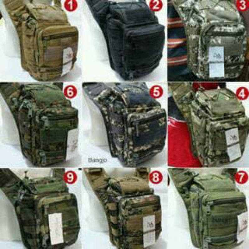 Tas selempang tactical army 803 impor