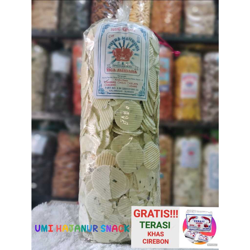 

(GRATIS TERASI) CEMILAN ANEKA RASA//1KG KERIPIK GAPIT SIMPRING RASA KENCUR