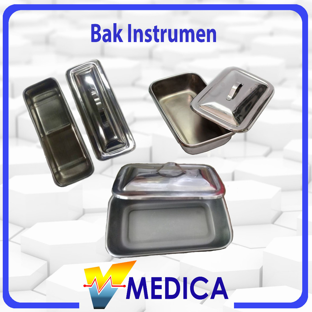 Bak Instrumen Besar / Bak Instrumen Kecil / Bak Instrumen Sedang / Bak Instrumen Stainless