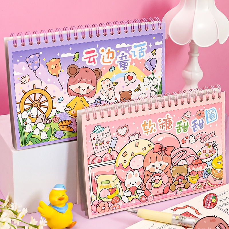 

Sticker Buku isi 50 lembar / Sticker Buku Ring isi 50 lembar / Sticker Waterproof / Sticker Korea / Sticker Lucu